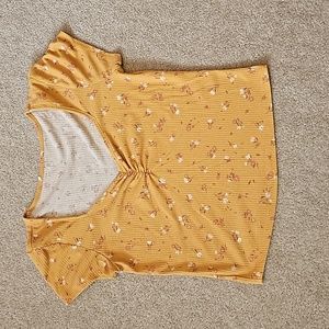 Blouse; Short Sleeve; Girls; Small